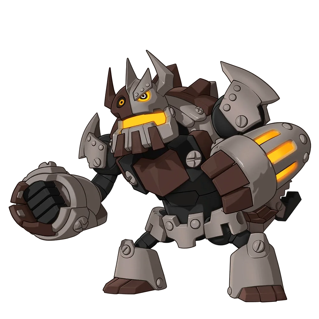 Boduoxi (波多西) - Roco Kingdom: World Steel / Ground spirit image, skills and evolution