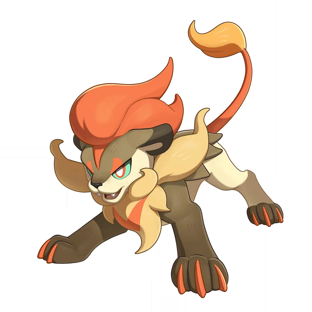 Chiyanshi (炽焰狮) - Roco Kingdom: World Fire / Fighting spirit image, skills and evolution