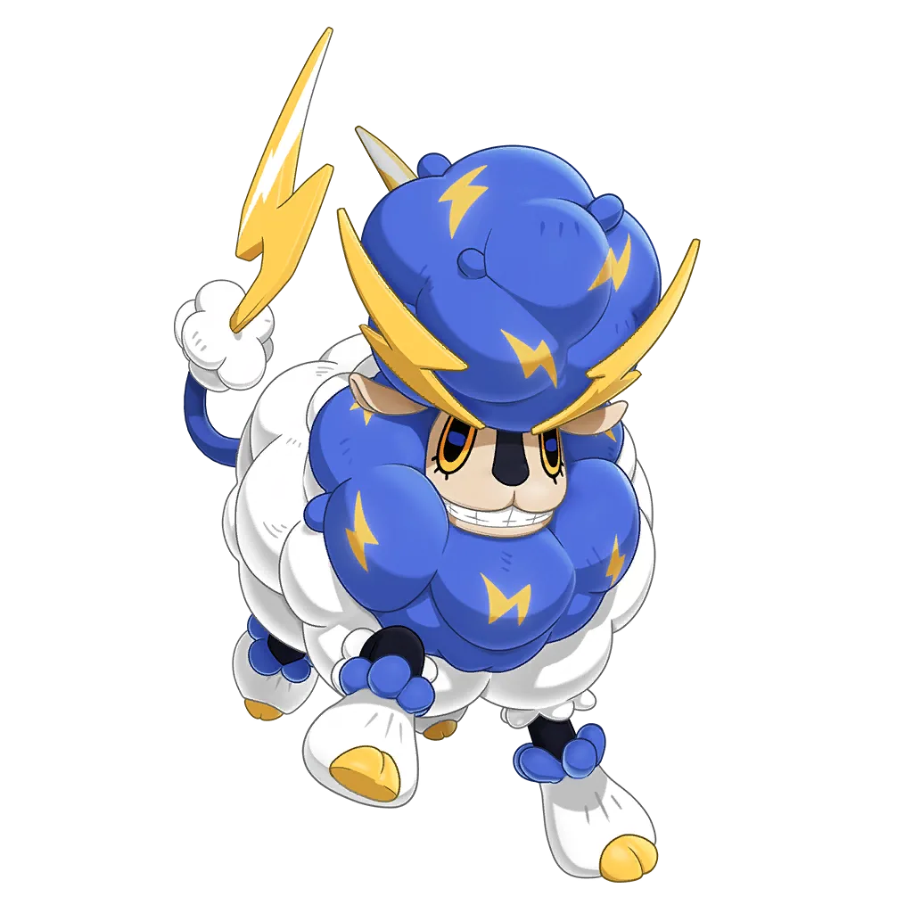 Dianqiumiemie (电球咩咩) - Roco Kingdom: World Electric spirit image, skills and evolution