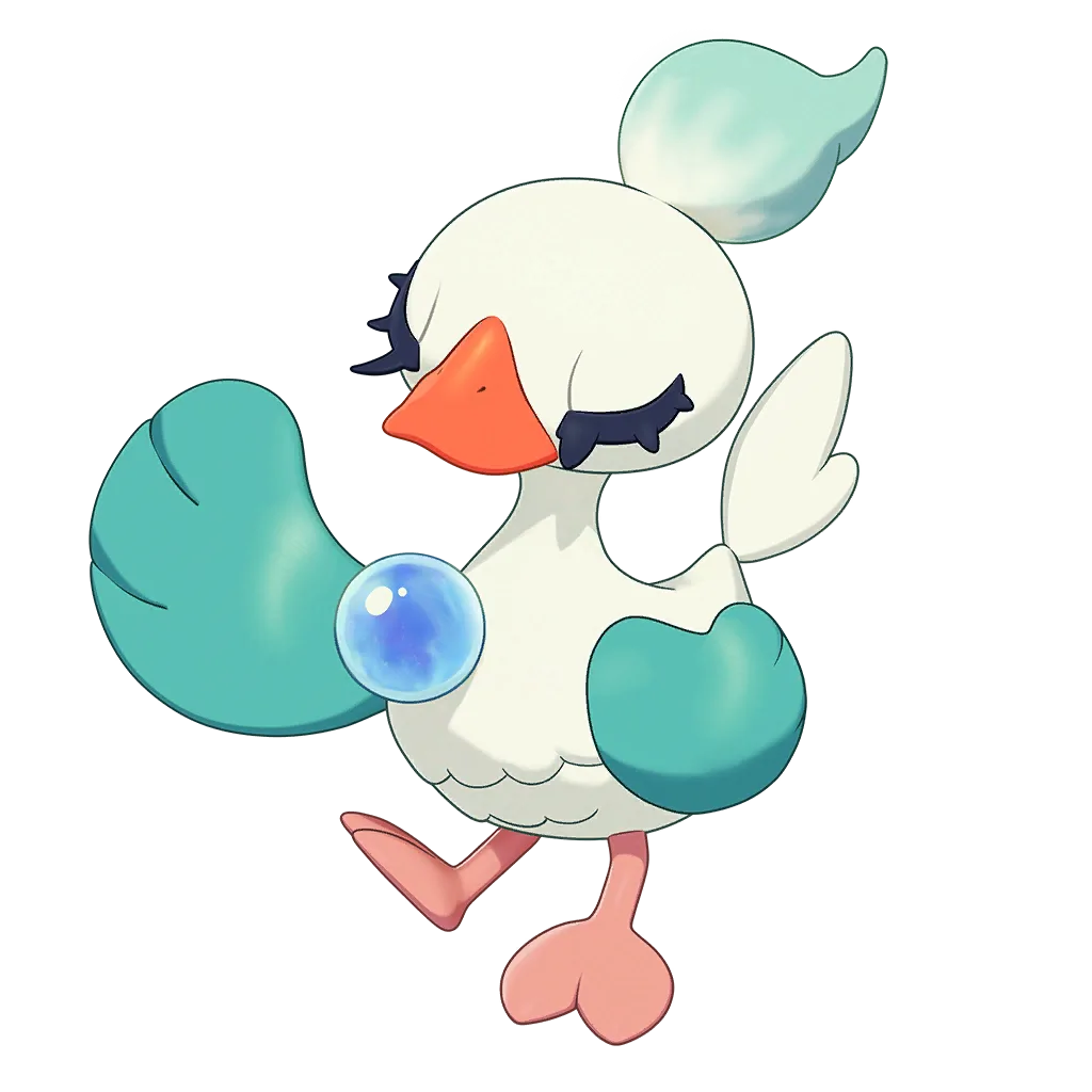 Guaiguaihu (乖乖鹄) - Roco Kingdom: World Flying / Water spirit image, skills and evolution