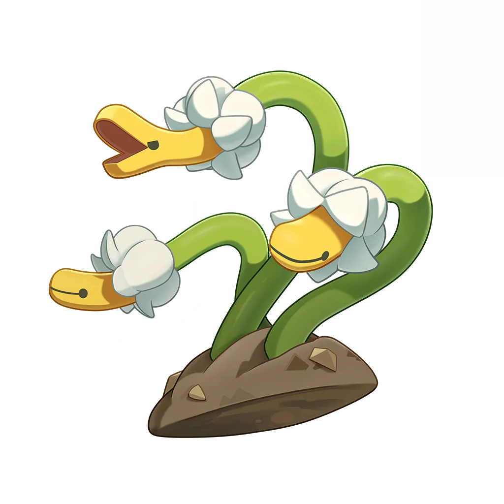 Huayuanman (花怨鳗) - Roco Kingdom: World Ground / Grass spirit image, skills and evolution