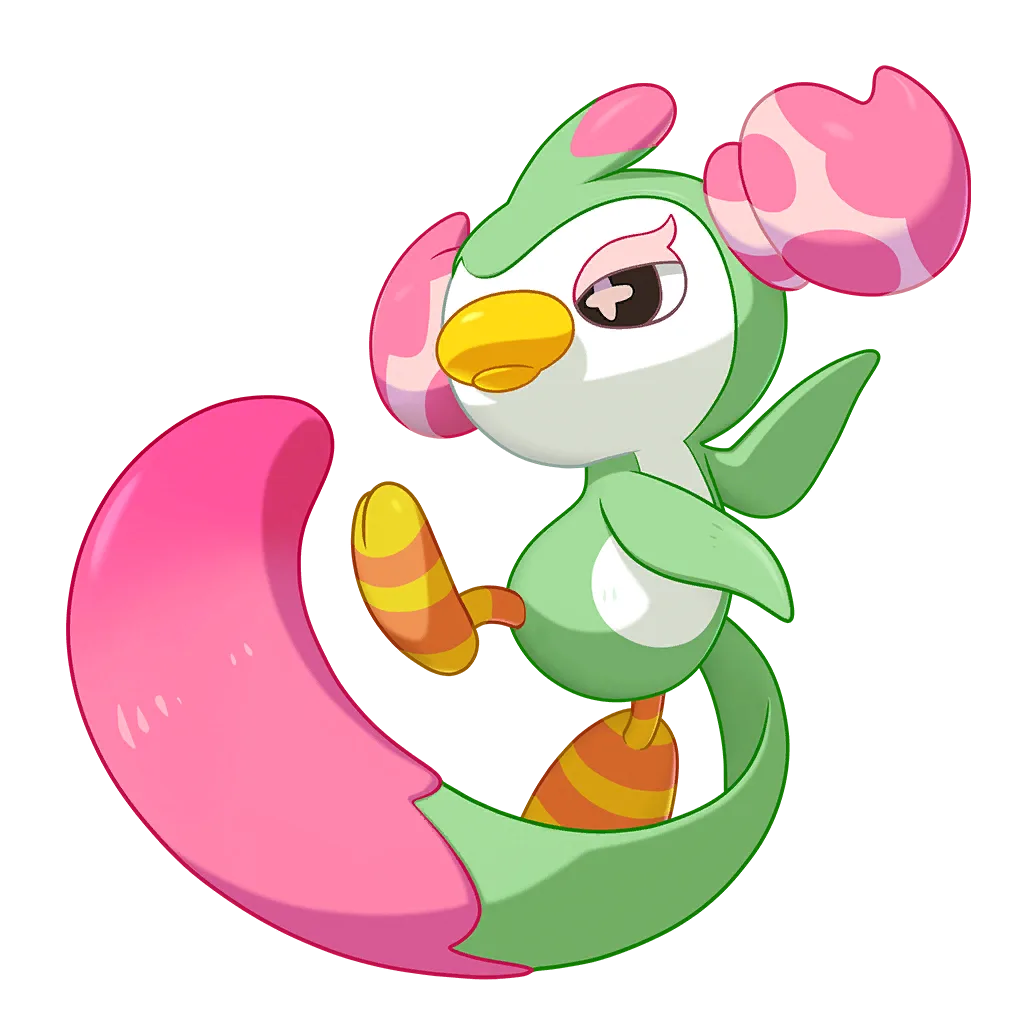 Kakaque (咔咔雀) - Roco Kingdom: World Flying / Normal spirit image, skills and evolution