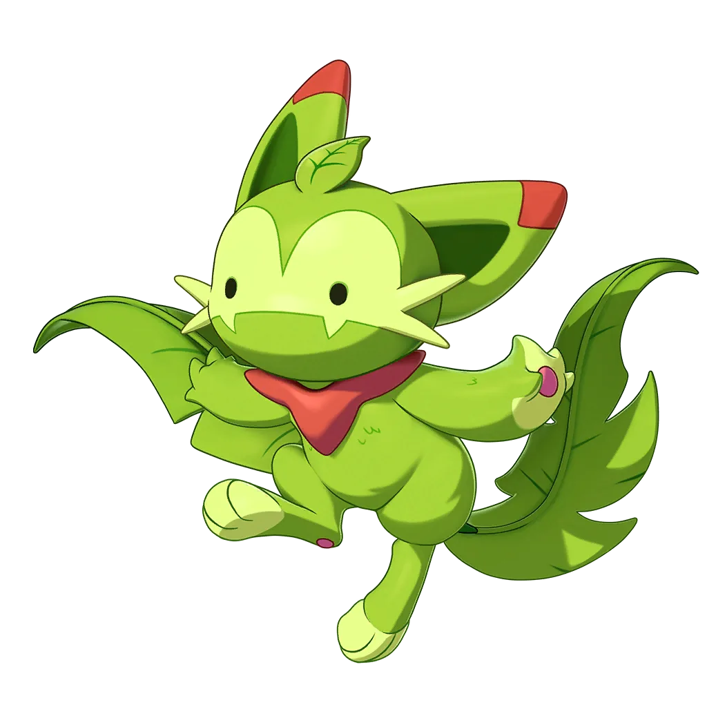 Miaowu (喵呜) - Roco Kingdom: World Grass spirit image, skills and evolution