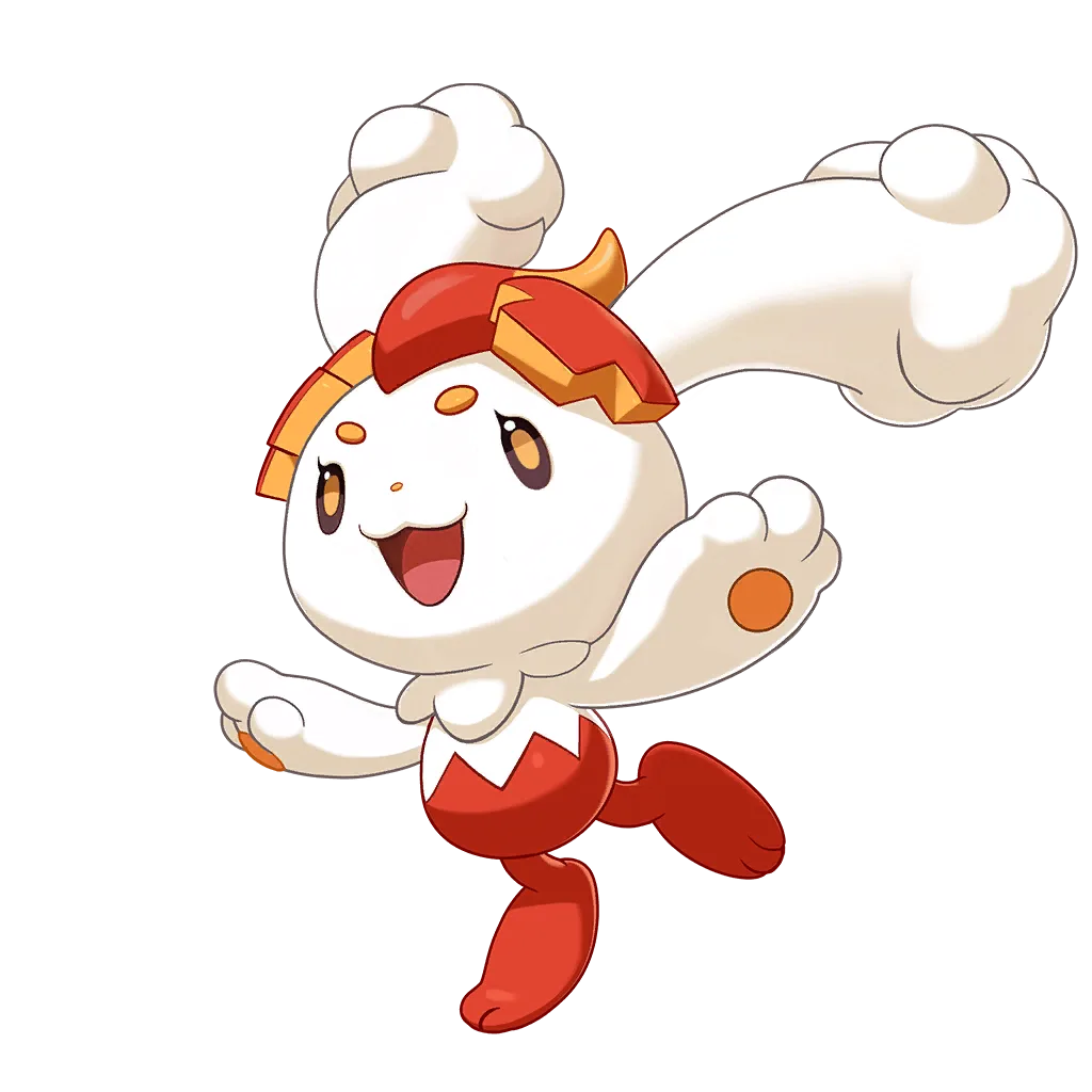 Zhiyutu (治愈兔) - Roco Kingdom: World Fire / Fairy spirit image, skills and evolution